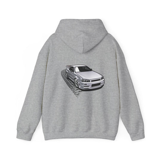Drift Unisex Hooded Sweatshirt | Car Lovers Gift, Streetwear Style, Cozy Casual Wear, Automotive Apparel, Drift Culture Merchandise