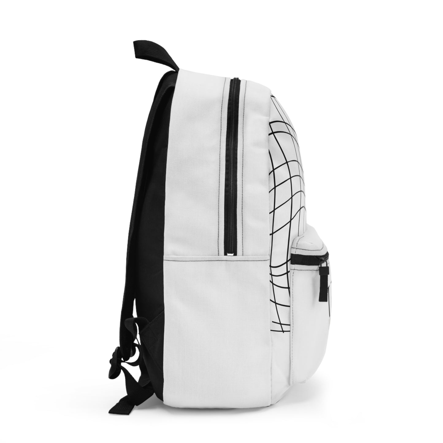 Modern Minimalist Backpack for Trendy School and Travel, Stylish Daypack, Perfect Gift for Students and Travelers, Geometric Design