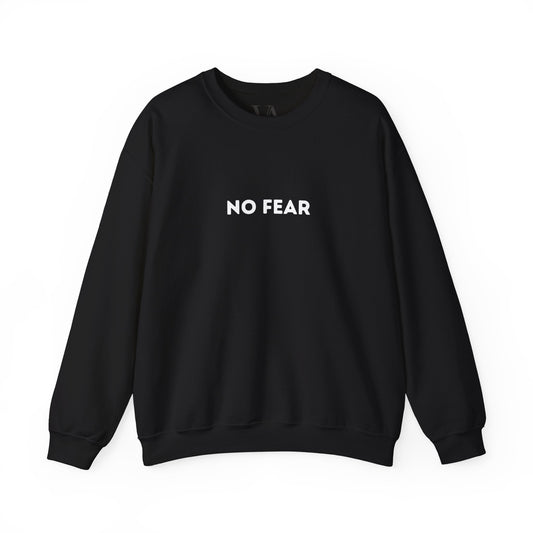 No Fear Unisex Heavy Blend™ Crewneck Sweatshirt, Casual Wear, Cozy Gift, Motivational Apparel, Fall/Winter Fashion