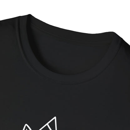 Cool Cat Graphic T-Shirt, Trendy Animal Tee, Unique Gift for Cat Lovers, Casual Everyday Wear, Perfect for Birthdays