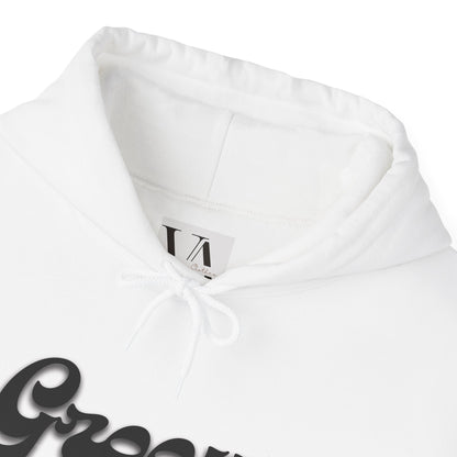 Groovy Car Hoodie - Unisex Heavy Blend Sweatshirt, Retro Vibe, Perfect for Car Lovers, Unique Gift, Casual Wear