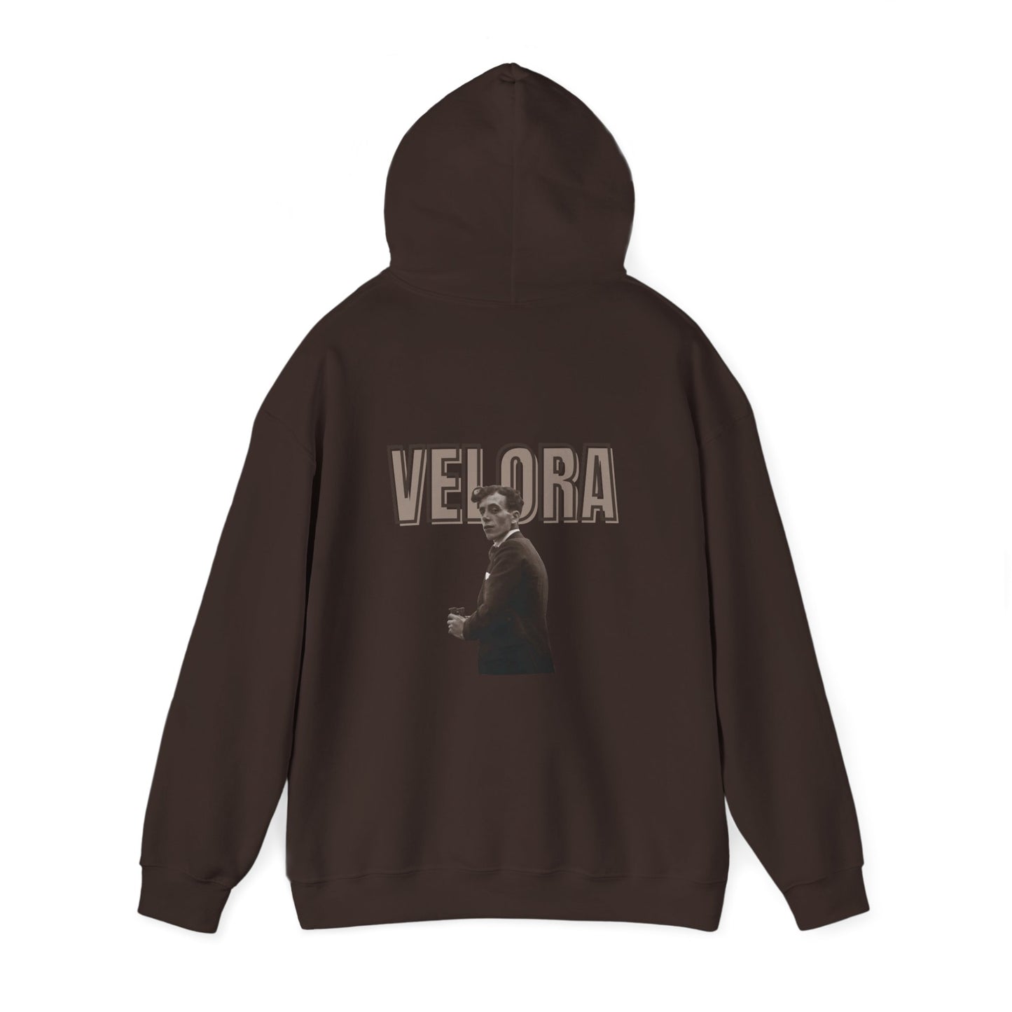 Retro Graphic Hoodie | Cozy Unisex Sweatshirt | Perfect for Casual Days, Unique Gift, Trendy Layering | Vintage VELURA Design