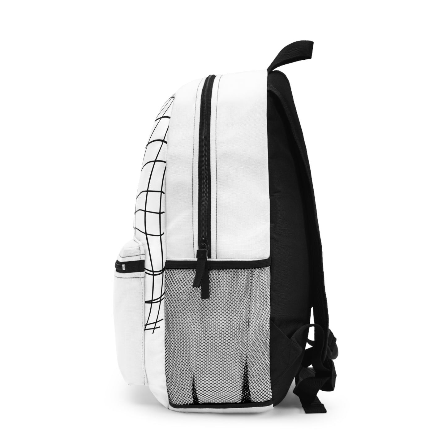 Modern Minimalist Backpack for Trendy School and Travel, Stylish Daypack, Perfect Gift for Students and Travelers, Geometric Design