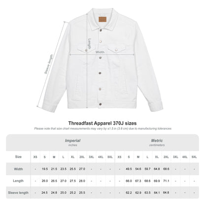 Cool Cat Embroidered Unisex Denim Jacket, Casual Wear, Street Style, Unique Gift for Pet Lovers, Trendy Fashion Statement