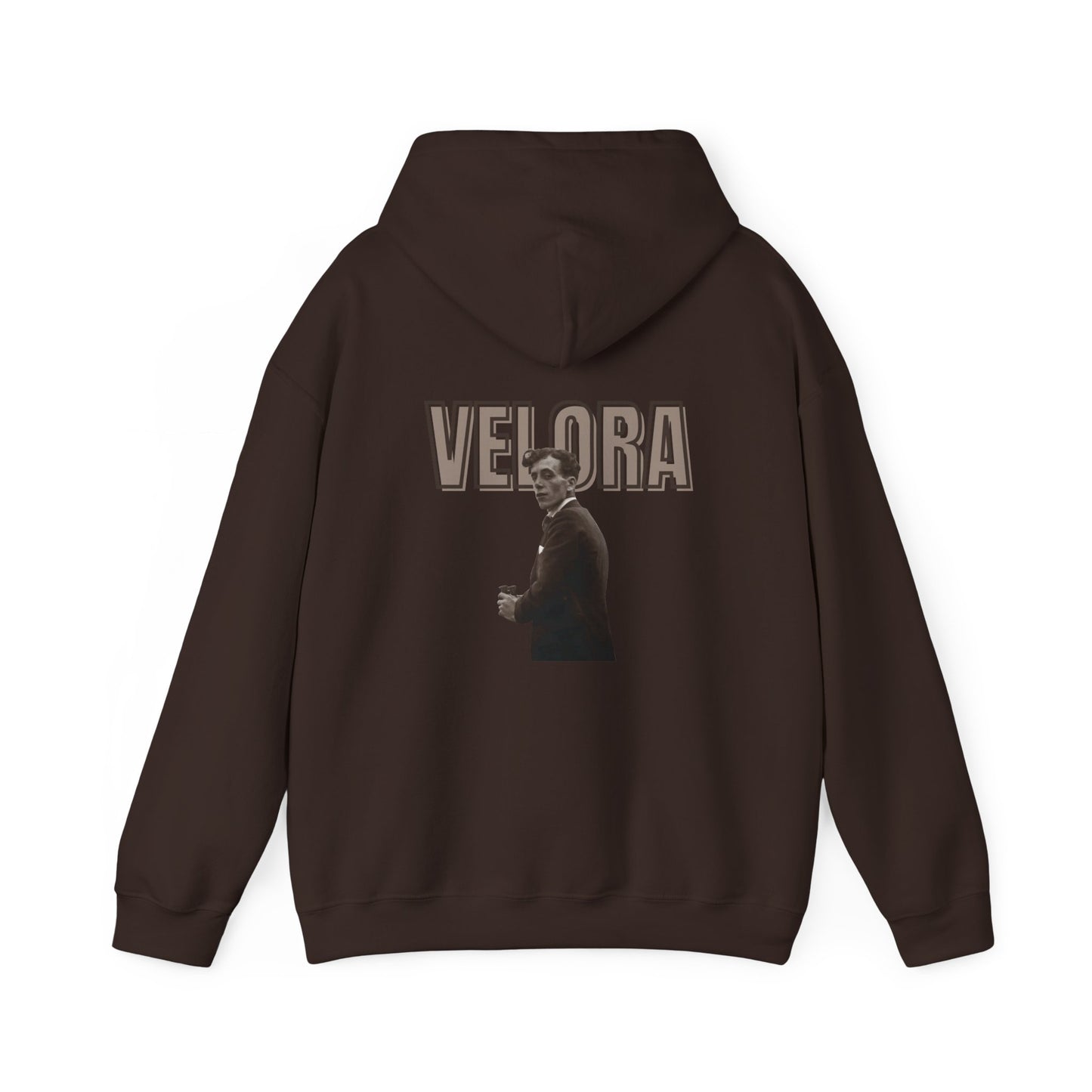 Retro Graphic Hoodie | Cozy Unisex Sweatshirt | Perfect for Casual Days, Unique Gift, Trendy Layering | Vintage VELURA Design