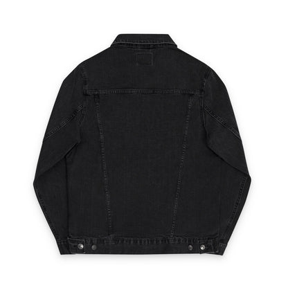 Embroidered Unisex Denim Jacket, Stylish Denim Jacket, Casual Outerwear, Fashion Statement, Perfect Gift for Friends