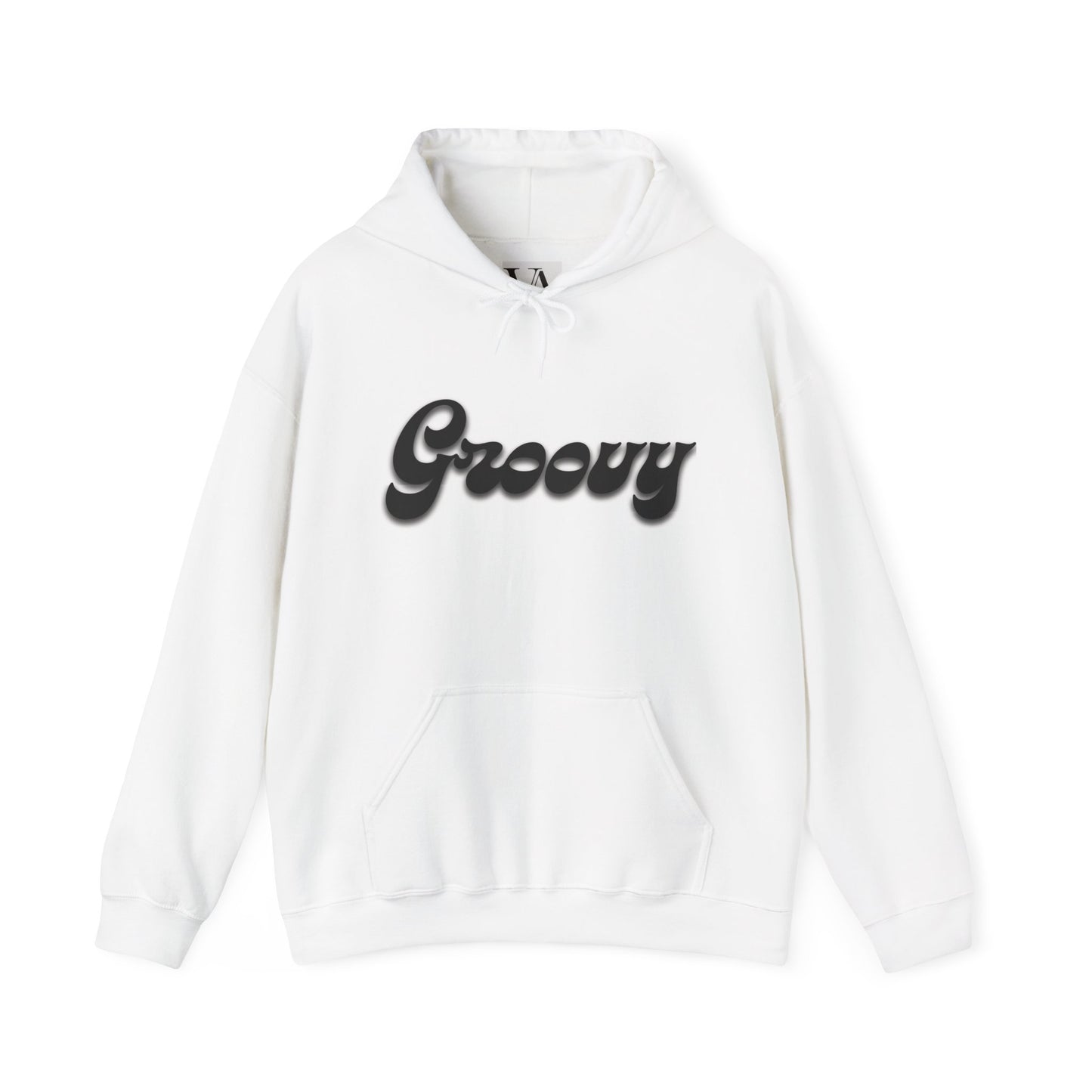 Groovy Car Hoodie - Unisex Heavy Blend Sweatshirt, Retro Vibe, Perfect for Car Lovers, Unique Gift, Casual Wear