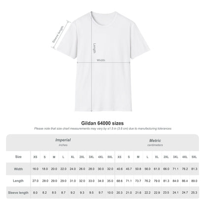 Unisex Softstyle T-Shirt, Casual Tee, Everyday Wear, Gift for Him/Her, Relaxed Fit