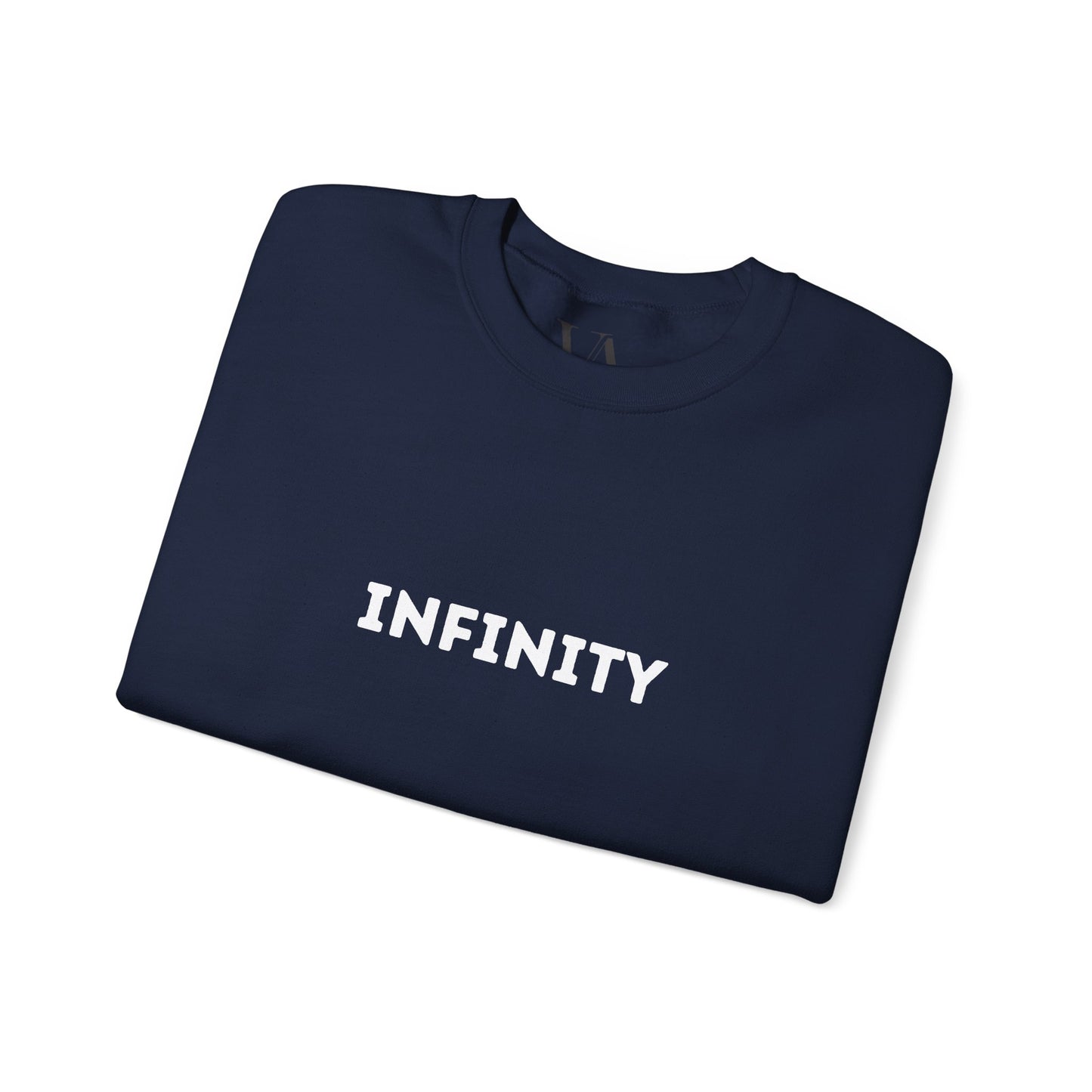 Infinity Crewneck Sweatshirt, Cozy Unisex Sweater, Gift for Him and Her, Trendy Casual Wear, Everyday Comfort Clothing