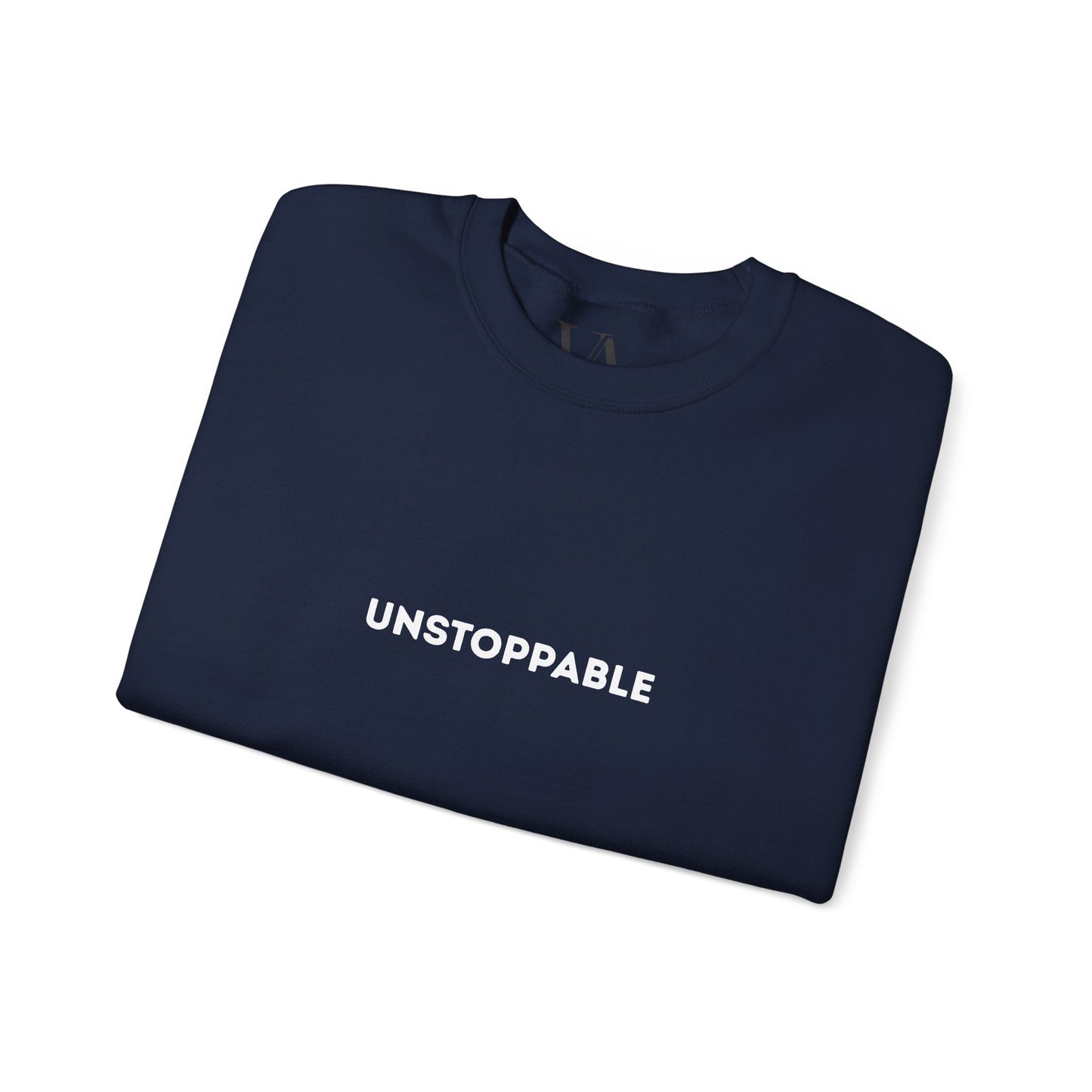 Unstoppable Crewneck Sweatshirt – Motivational Apparel, Cozy Fashion, Gift for Him/Her, Casual Style, Everyday Wear