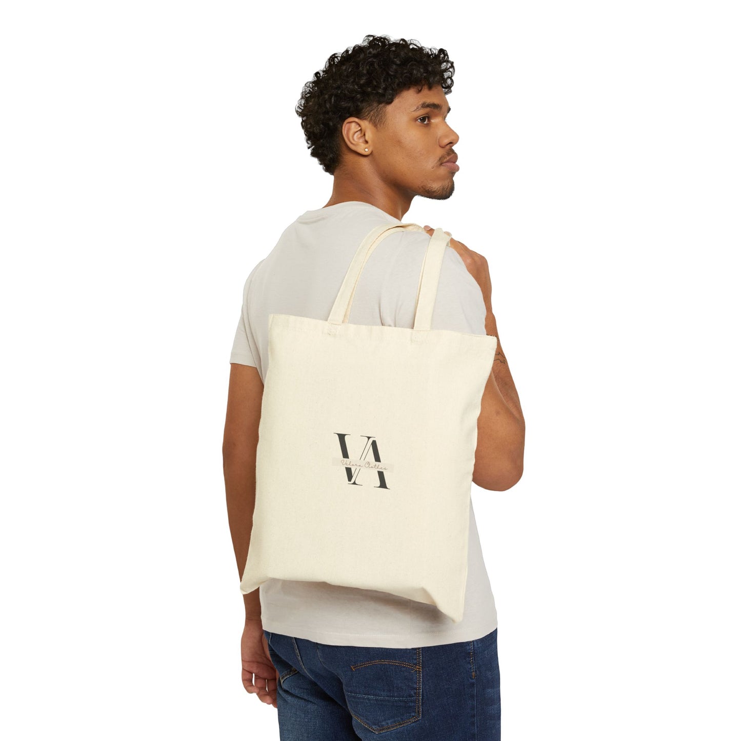 Minimalist Cotton Tote Bag | Eco-Friendly Shopping Bag, Gift Bag, Beach Bag, Library Tote, Weekend Outing Bag