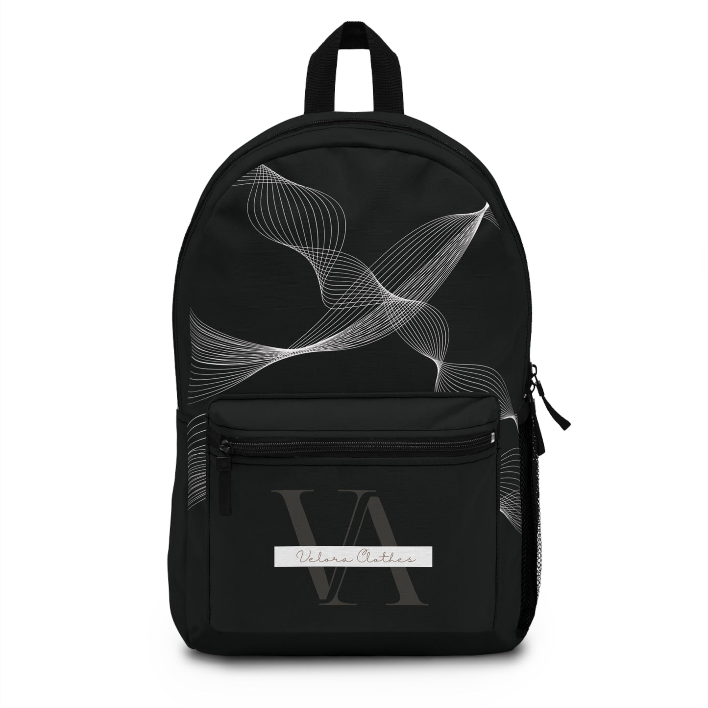 Sleek Monochrome Backpack, Trendy Daypack for Travel, School, Gym, Minimalist Style, Gift for Students and Professionals