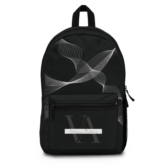 Sleek Monochrome Backpack, Trendy Daypack for Travel, School, Gym, Minimalist Style, Gift for Students and Professionals